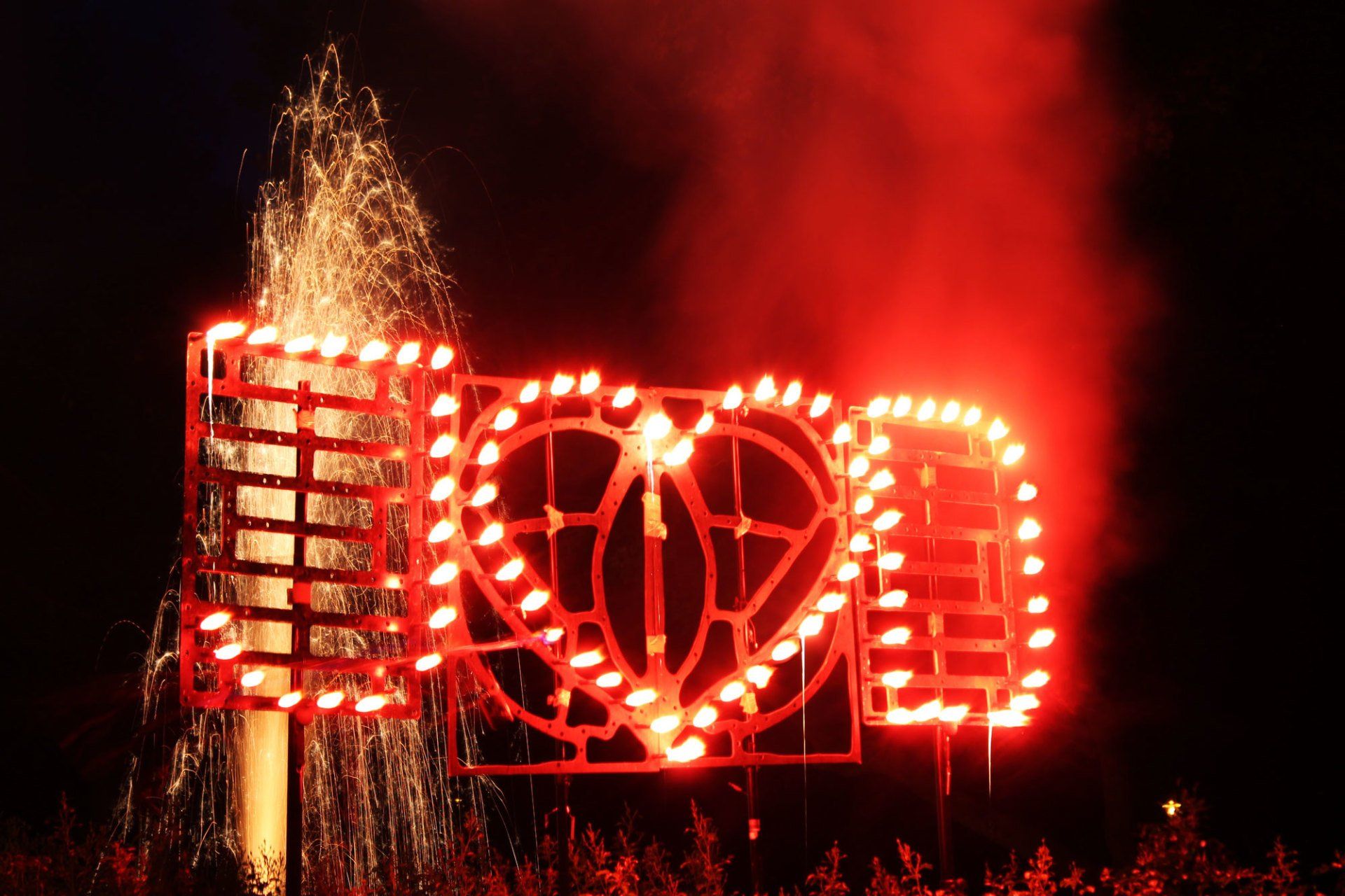 Hochzeitsfeuerwerk - Lightbags - Eventfeuerwerk - Pyrotechnik