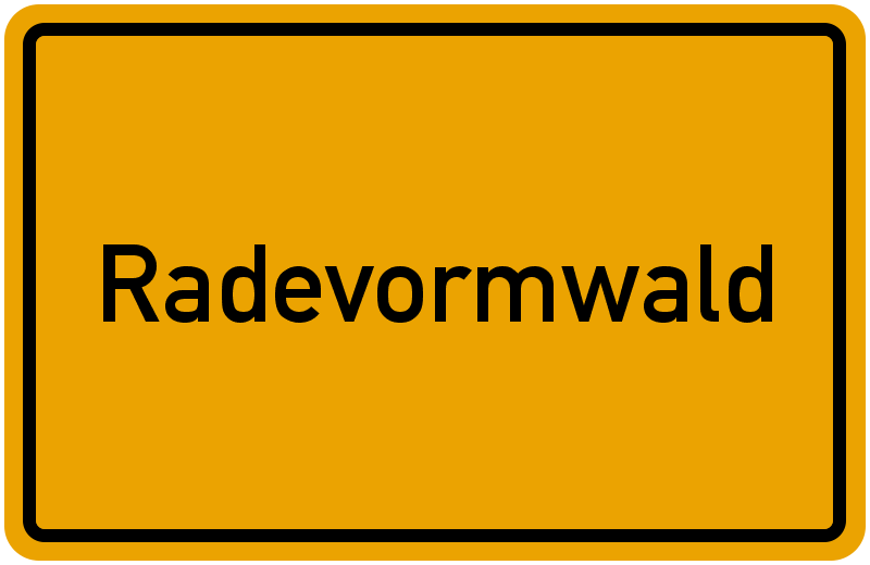 Informationen zu Eheschließung in Radevormwald