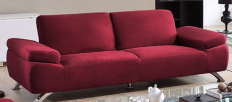 Sofá tapizado con tejiido Antimanchas