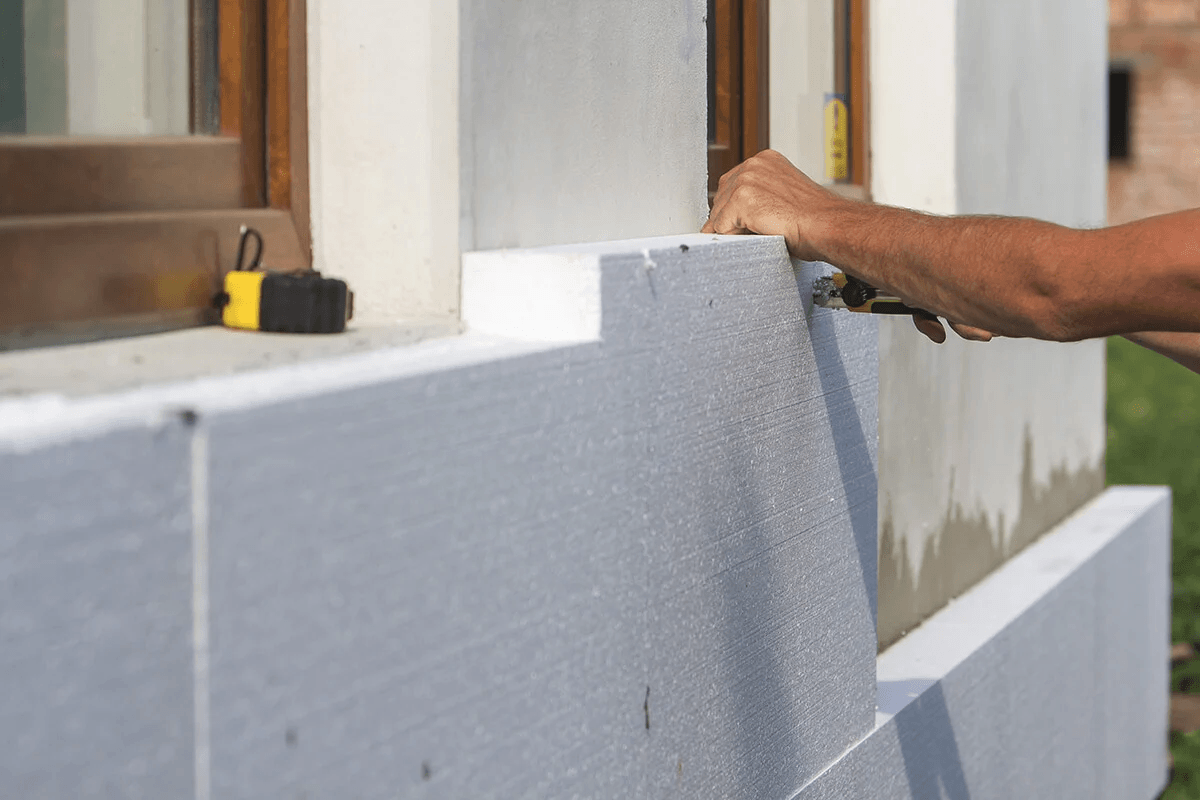 pose isolation murs extérieurs 91
