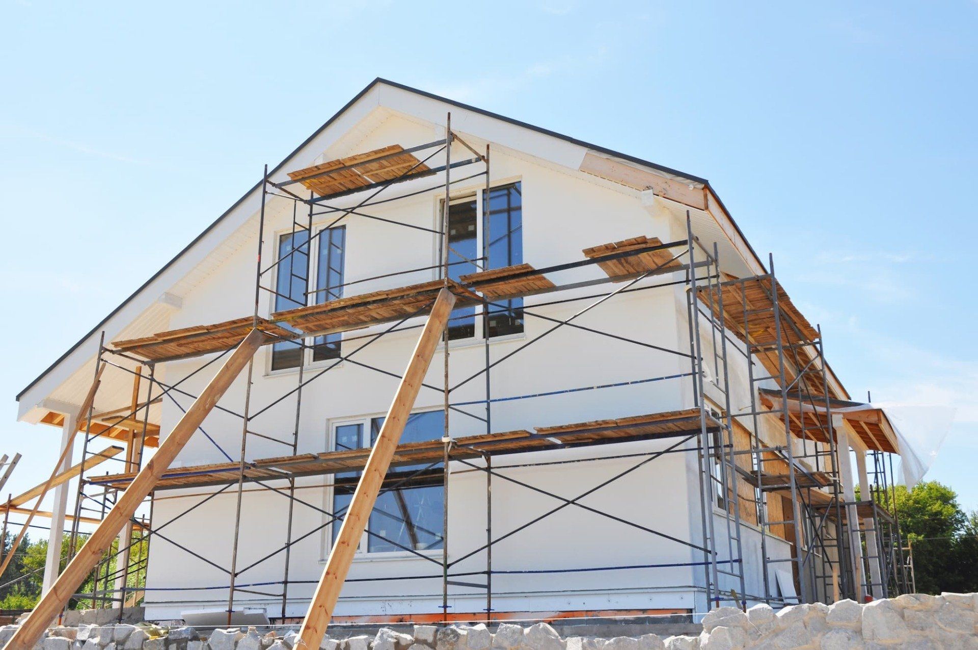 ravalement de façade maison 77