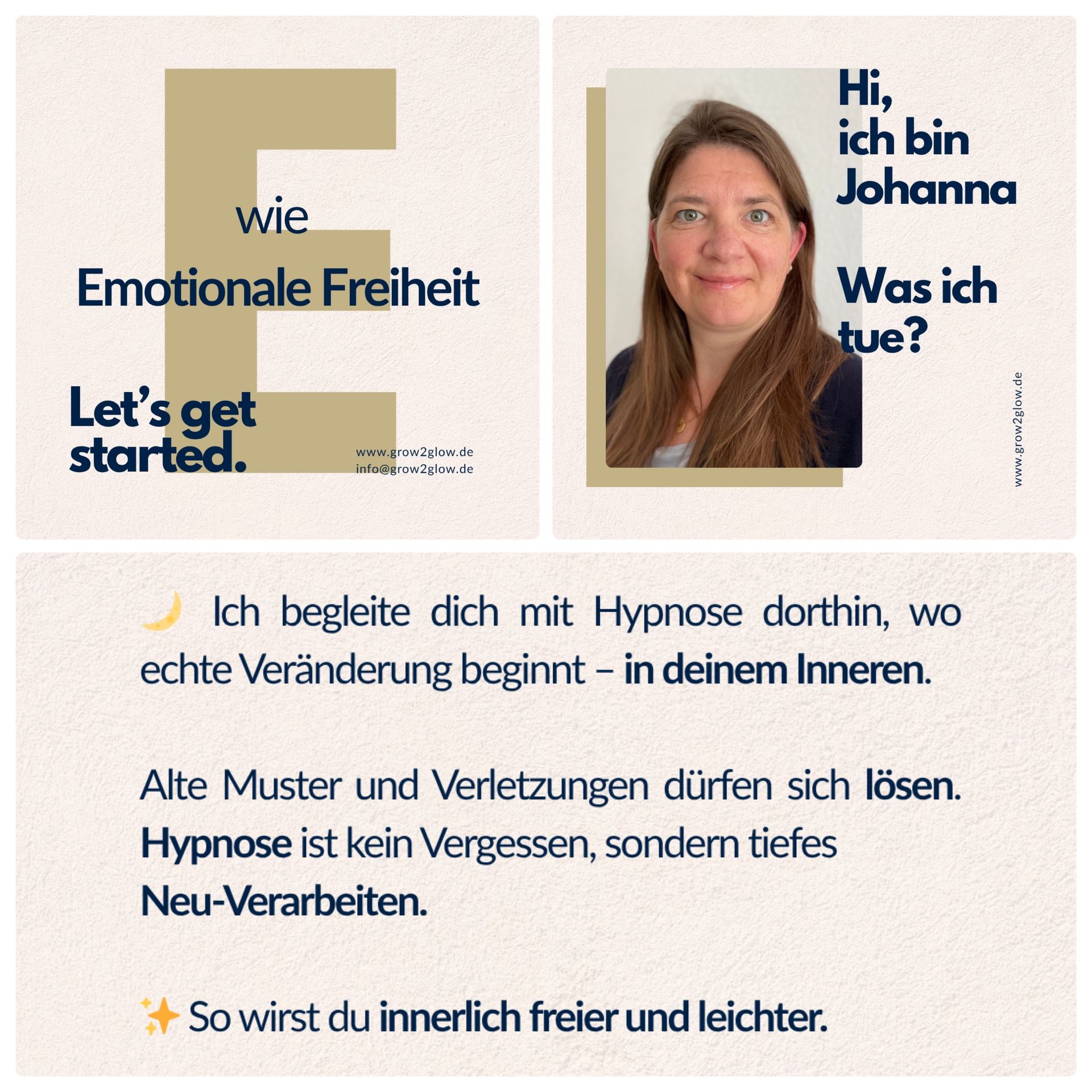 ? Hypnose verstehen – E wie Emotionale Freiheit
Alte Muster loslassen dank Hypnose