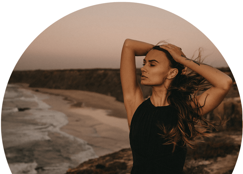 Content of the Sacred Rage Mentoring Young Woman on the beach - Program Sacred Rage Mentoring