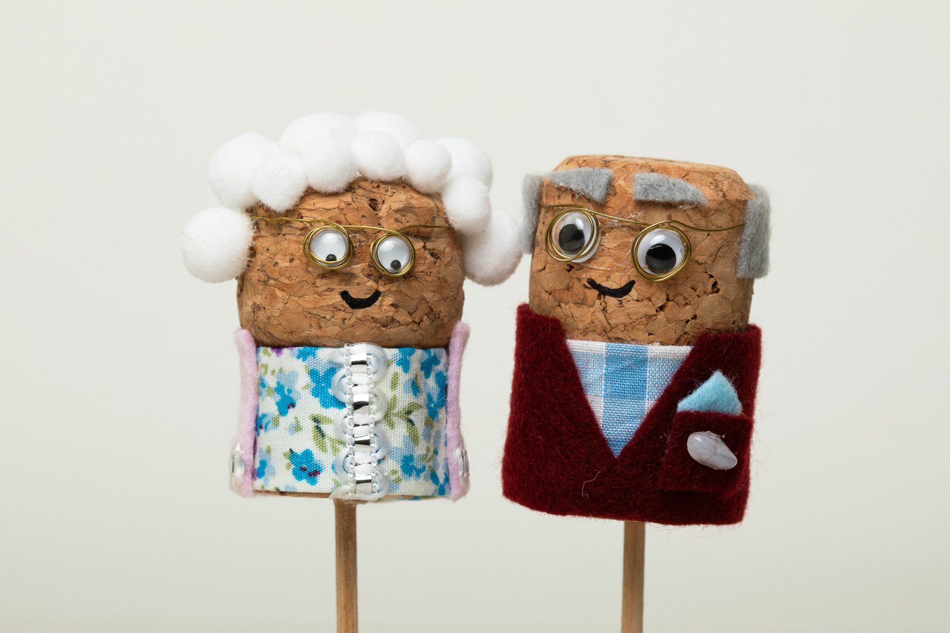 Handmade Anniversary Cake Topper