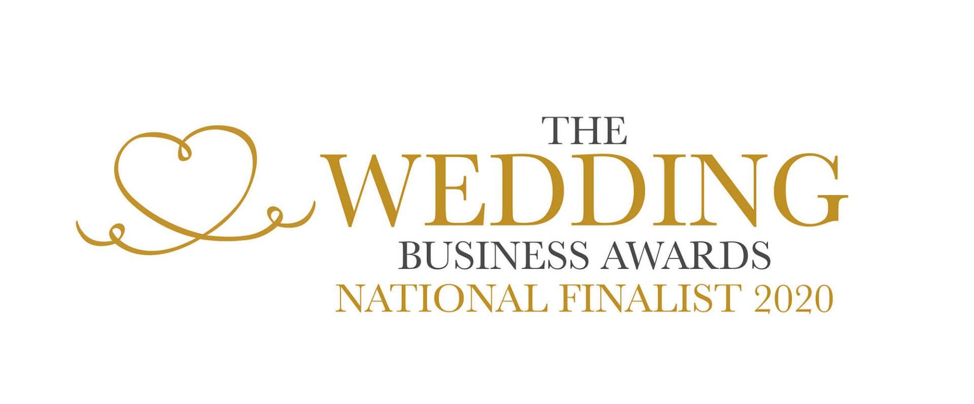 Tasha-Mae National Finalist in the Wedding Business Awards
