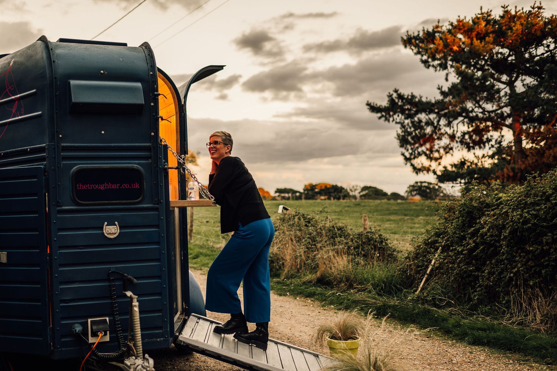 Tasha Mae wedding co-ordinator meeting wedding suppliers in Exbury, Hampshire.