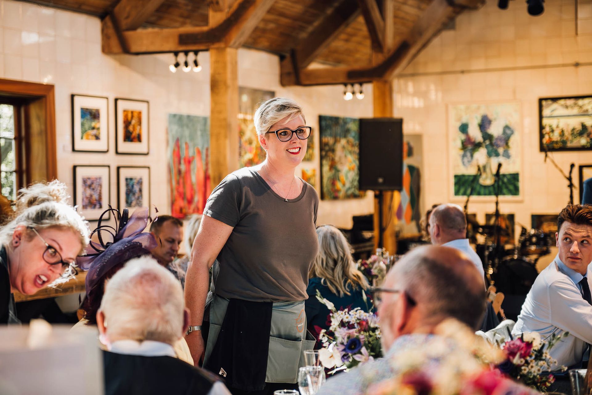 Tasha Mae Wedding Co-ordinator at a wedding in Exbury, Hampshire