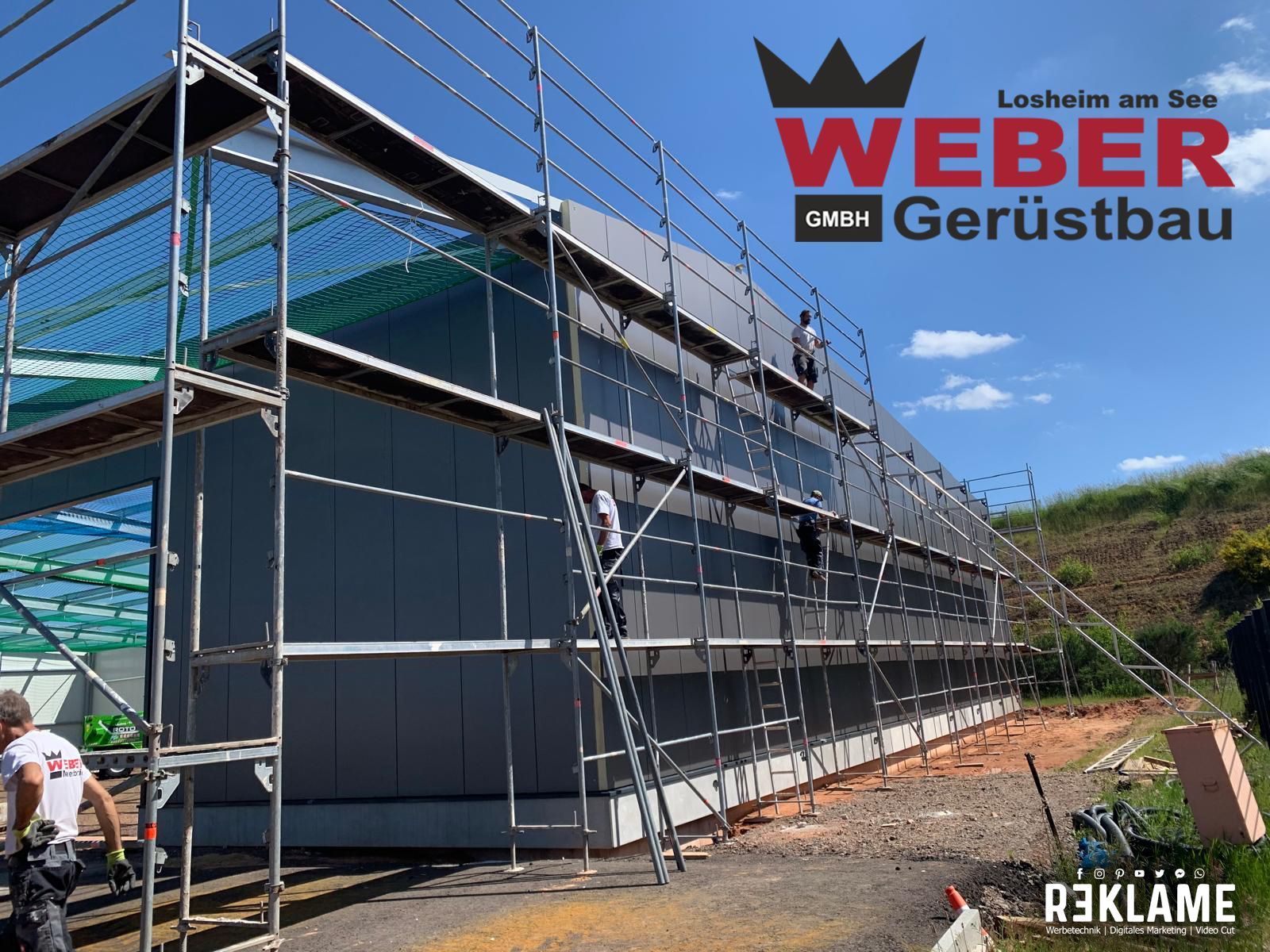 Banner, Außenwerbung  von R3klame Werbetechnik in Trier und Merzig