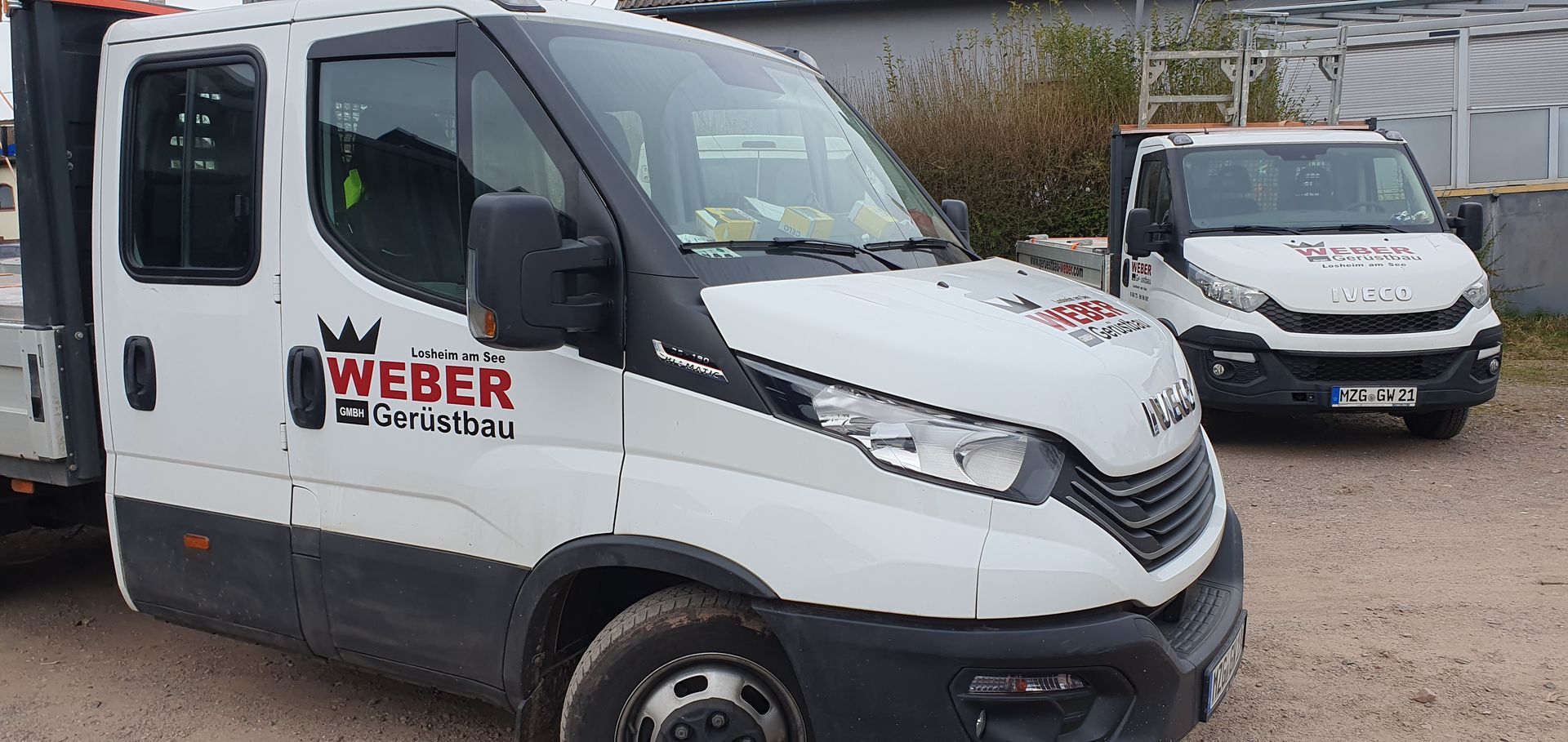 Transporter Beschriftung  von R3klame Werbetechnik in Trier und Merzig