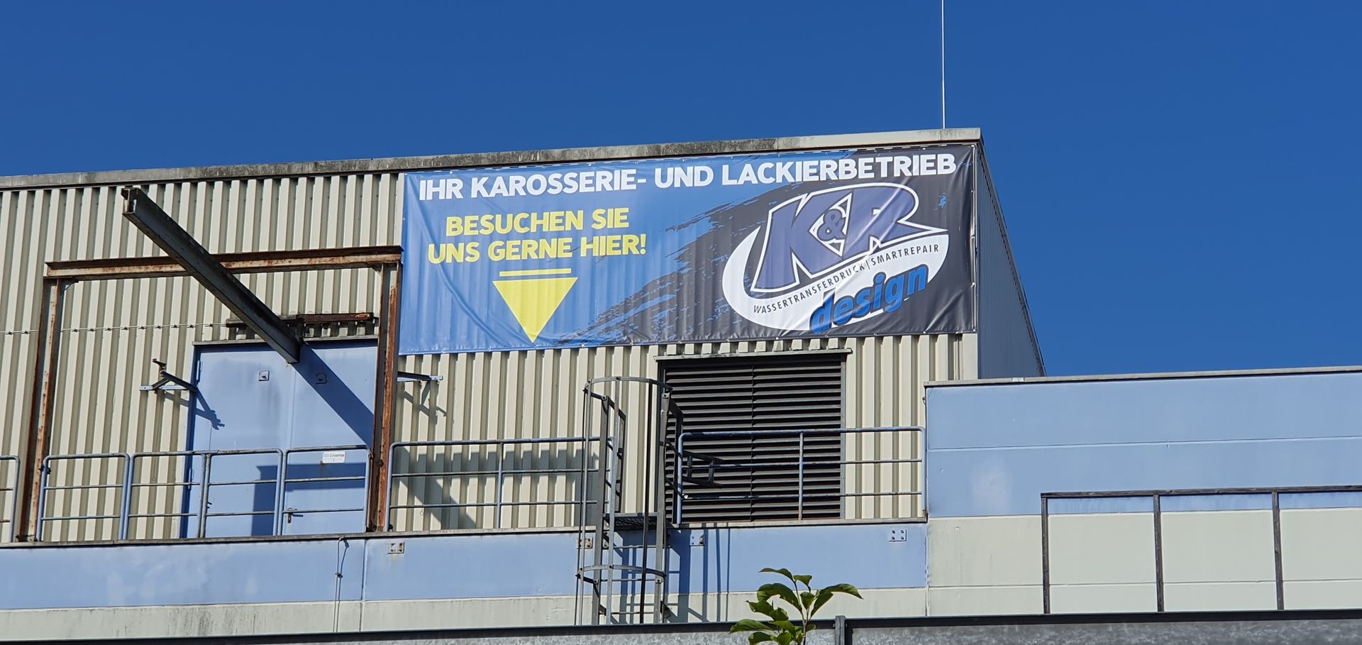 Außenwerbung von R3Klame Werbetechnik in Trier, Merzig und Luxemburg