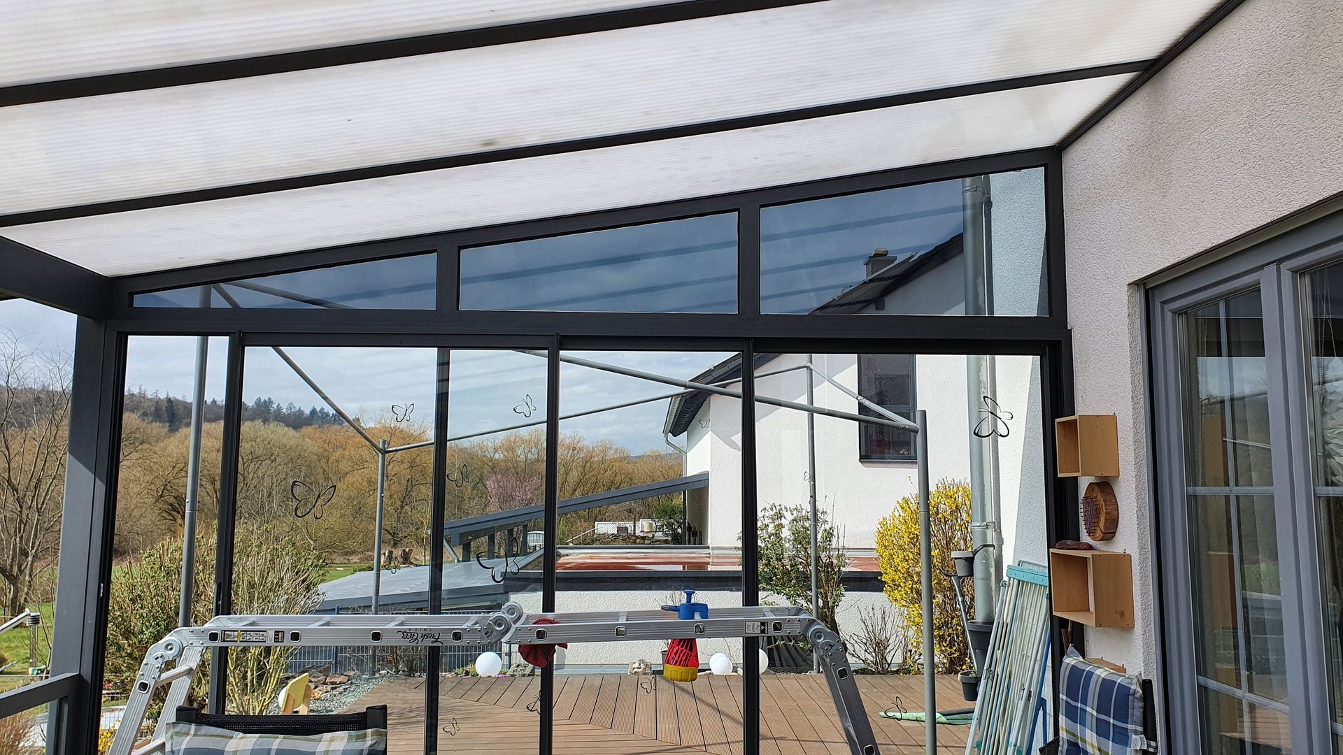 Sonnenschutz von R3Klame Werbetechnik in Trier, Merzig und Luxemburg