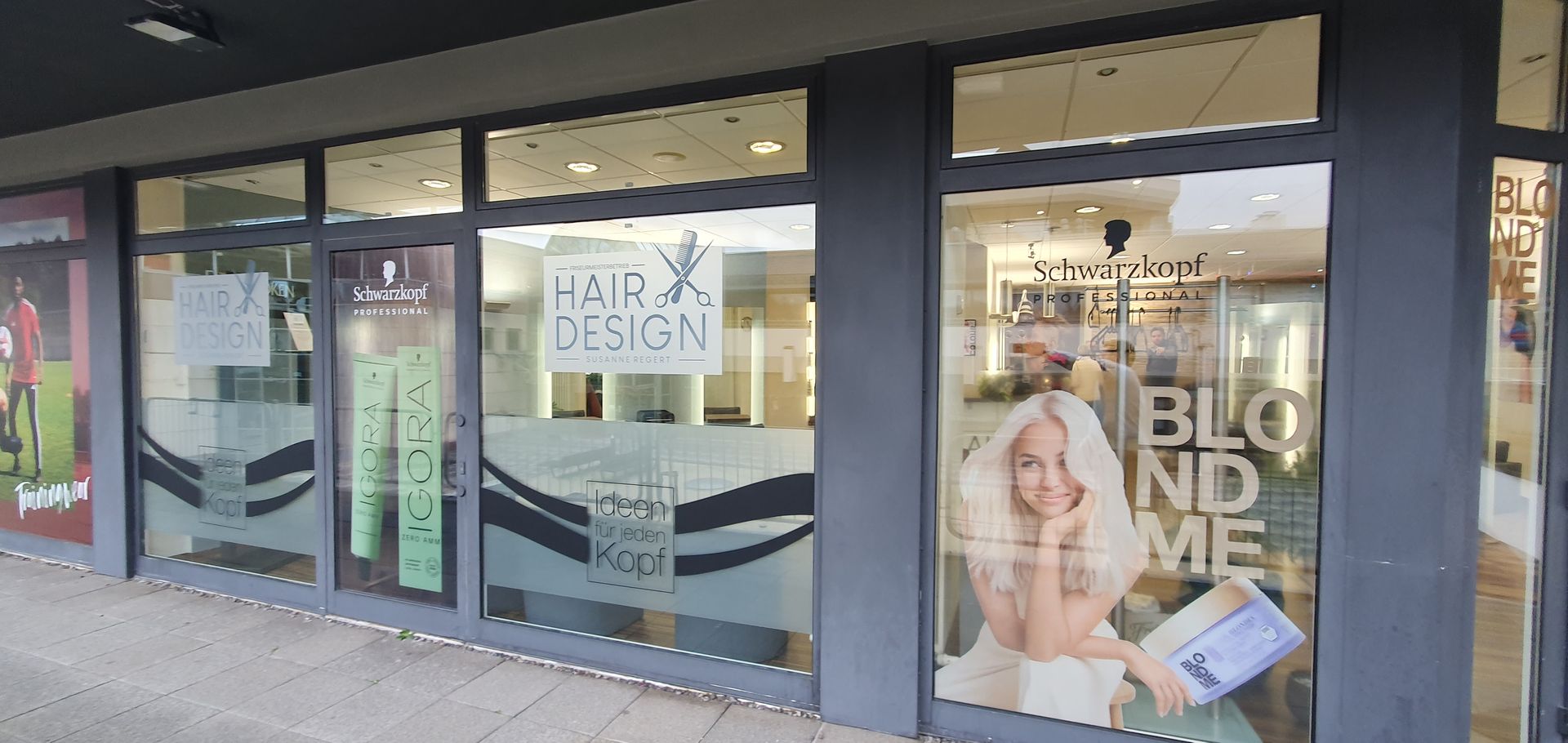 Beschriftung Fenster - Werbung - Firmenlogo Banner von R3klame Werbetechnik in Merzig-Wadern und Trier