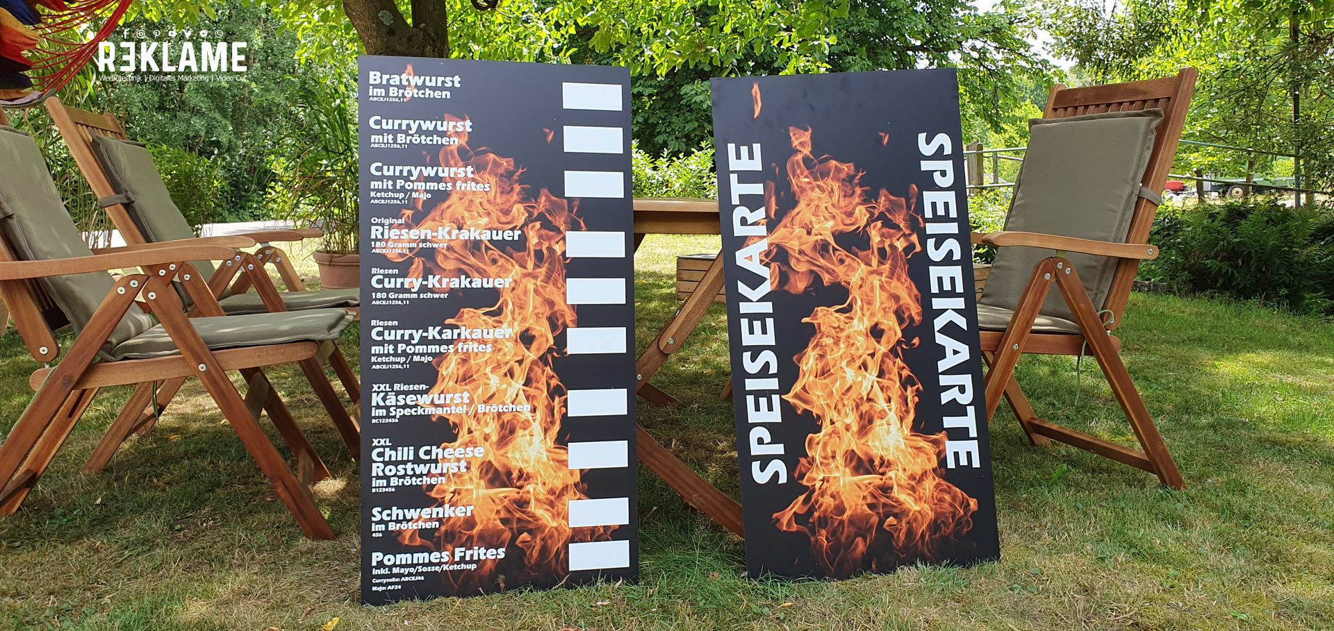 Werbung, Messenstand, Banner, Schilder von R3Klame Werbetechnik in Trier, Merzig und Luxemburg