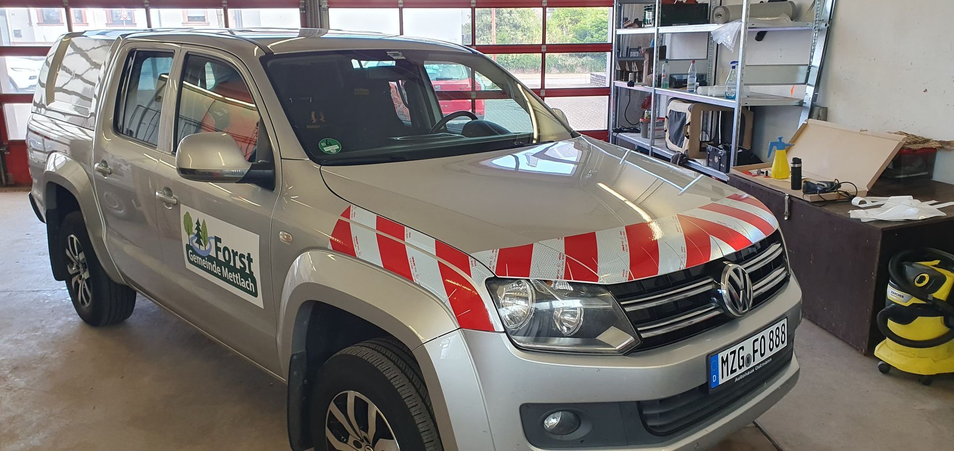 Forst und Gemeinde Aufkleber von R3klame Werbetechnik in Trier und Merzig