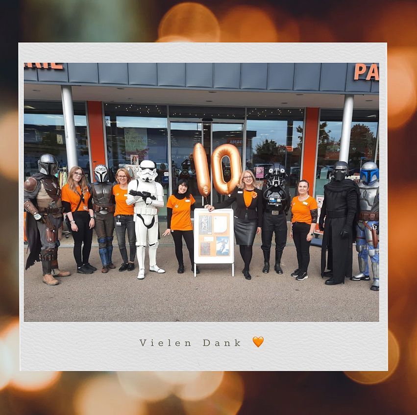 Jubiläums SpendenAktion - Drogeriemarkt Müller Lenting & Team Jubiläums SpendenAktion - Drogeriemarkt Müller Lenting & Team