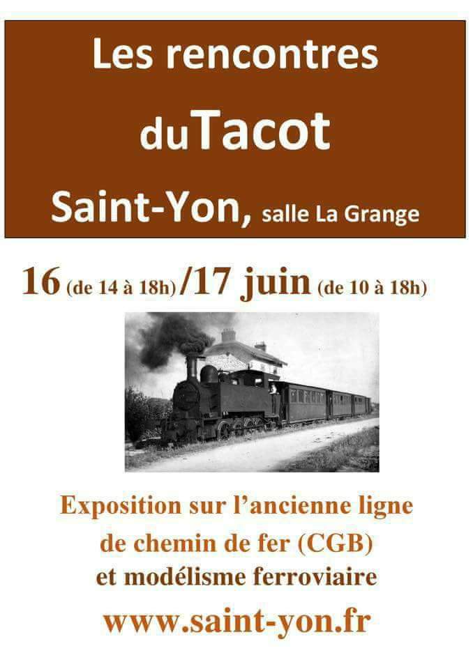 Dans notre salle polyvalente, cohabite une exposition sur l'ancienne ligne du Tacot et un grand réseau de modélisme ferroviaire