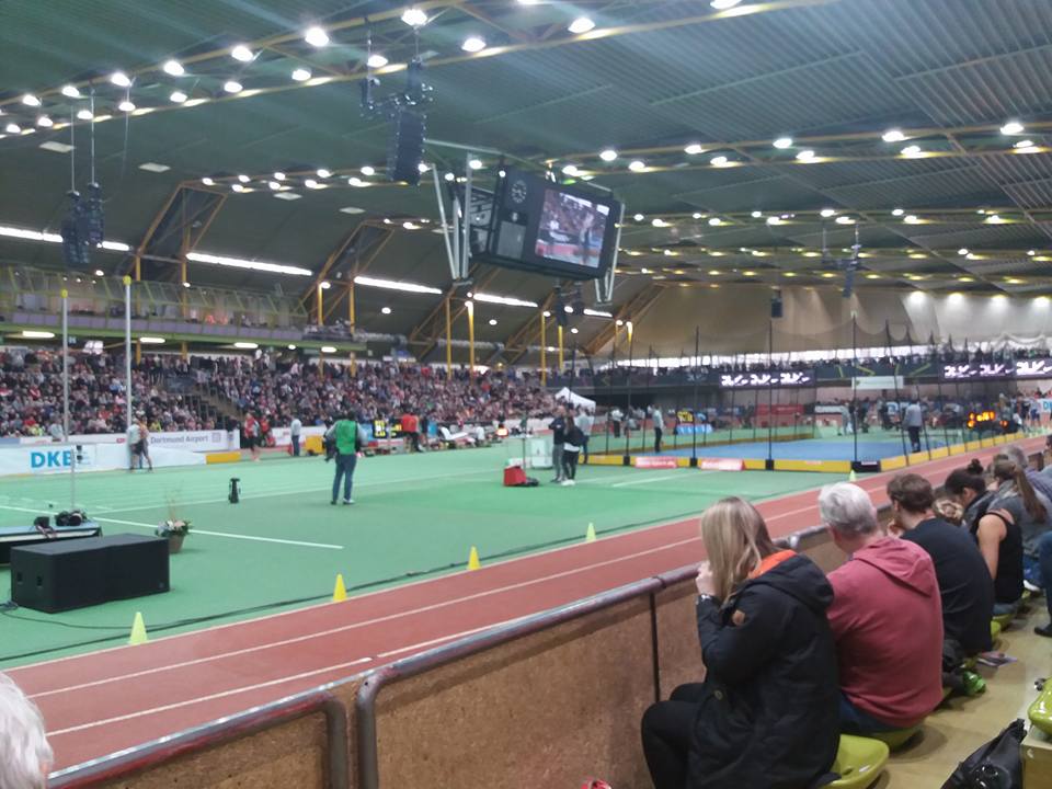 Leichtathletik Hallenmeisterschaft in der Helmut Körnig Halle