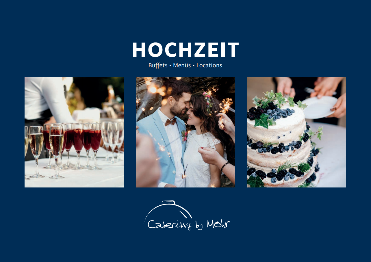 Catering by Mohr Hochzeitskarte 2025 Catering by Mohr Hochzeitskarte 2025