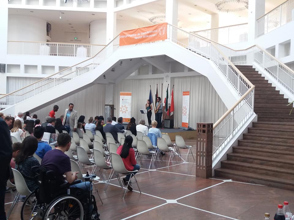 Einbürgerungsfeier im Rathaus der Stadt Dortmund.