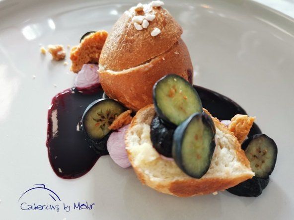 Lauge Frischkäse Blaubeer