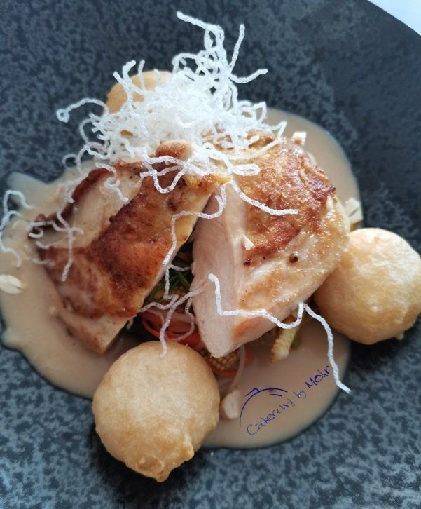 Maishähnchen Asiagemüse sushireis