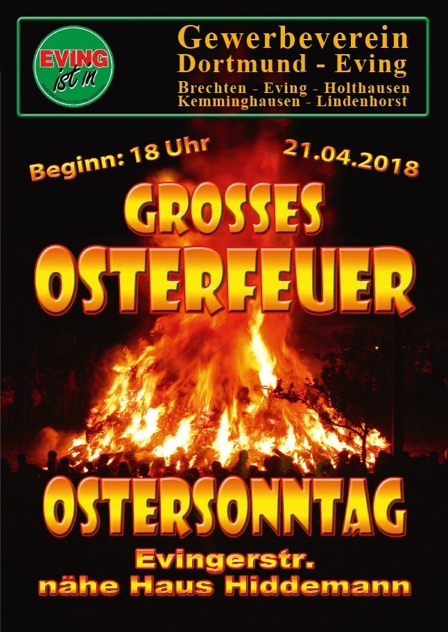 Osterfeuer 2019 Dortmund