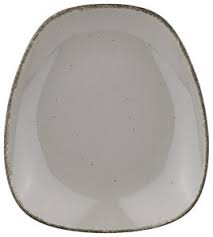 Kuchenteller Kuchenteller Casa braun aus Porzellan mieten