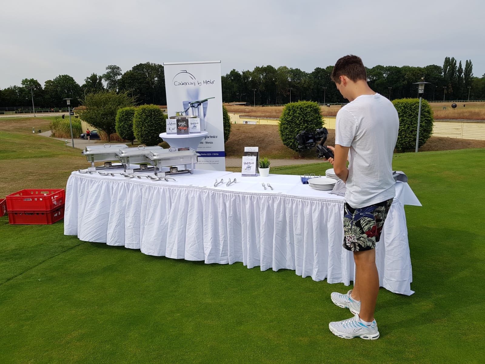 Werbespot Drehtag mit Toto