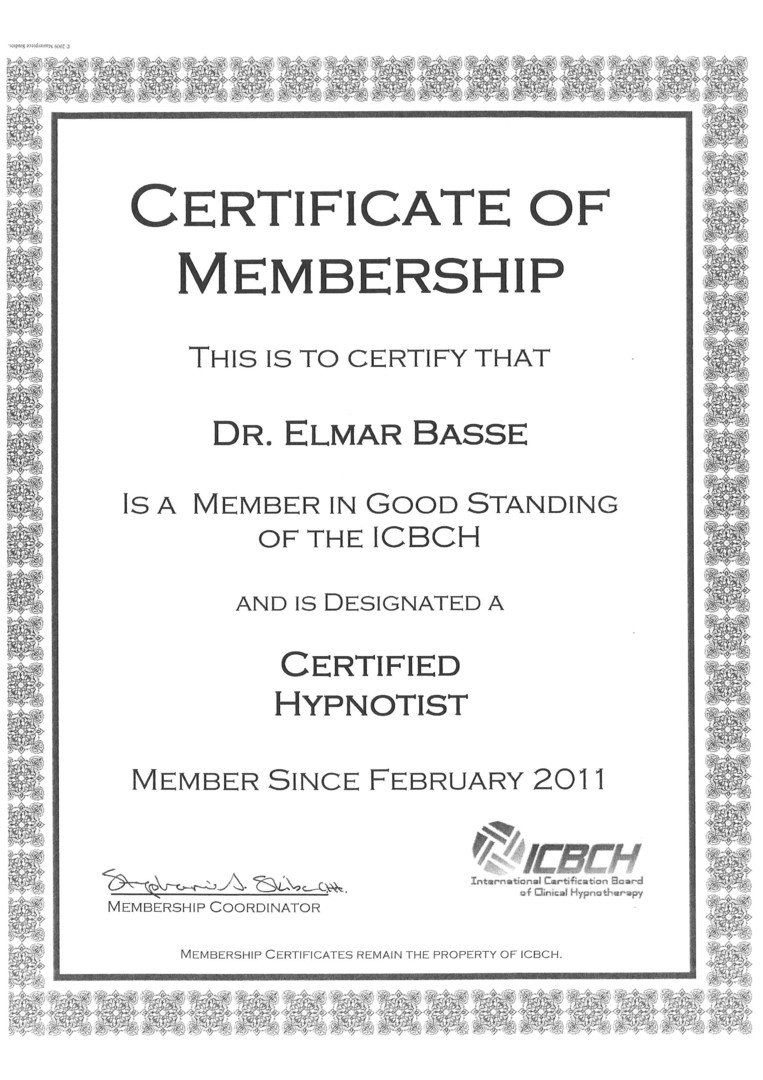 Dr. phil. Elmar Basse | Hypnose Hamburg