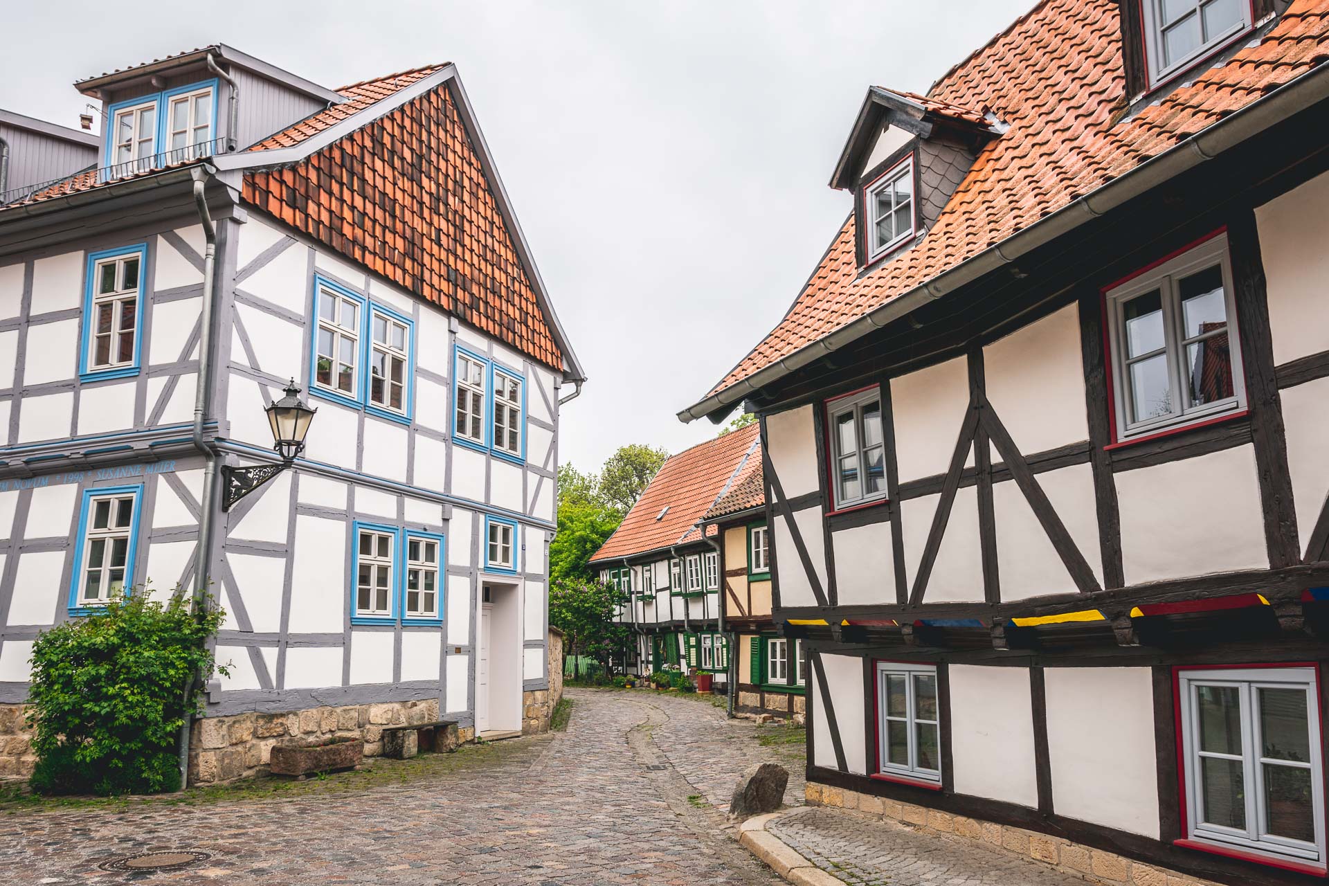 Fachwerkhäuser in Halberstadt