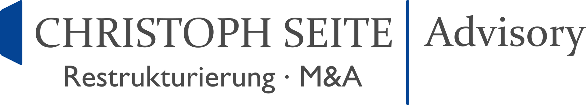 Ihr Spezialist für M&A und Unternehmenssanierung Christoph Seite Unternehmensberatung