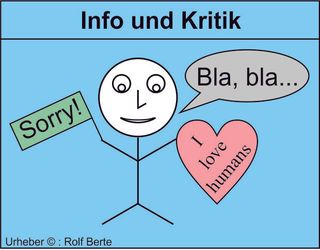 Kritik an uns selbst Dosen Erde