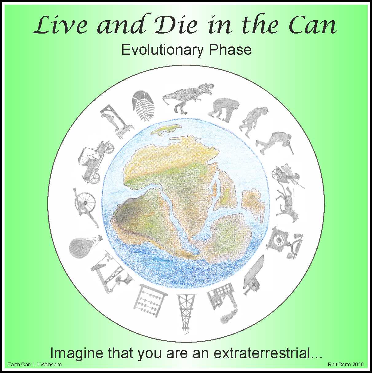 Kritisch und zynisch Dosen-Erde