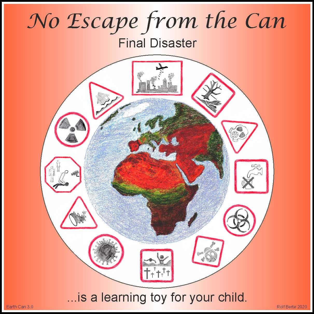 Kritisch und zynisch Dosen-Erde