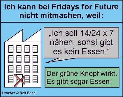 Nicht alle können bei fridays-for-future mitmachen fridays-for-future