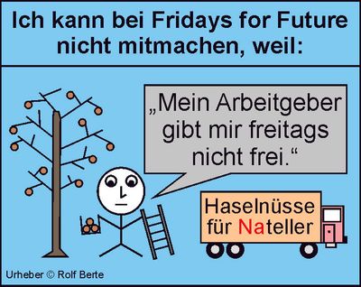 Nicht alle können bei fridays-for-future mitmachen fridays-for-future