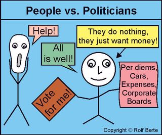 Der tut nichts, der will nur Geld Bürger vs. Politiker