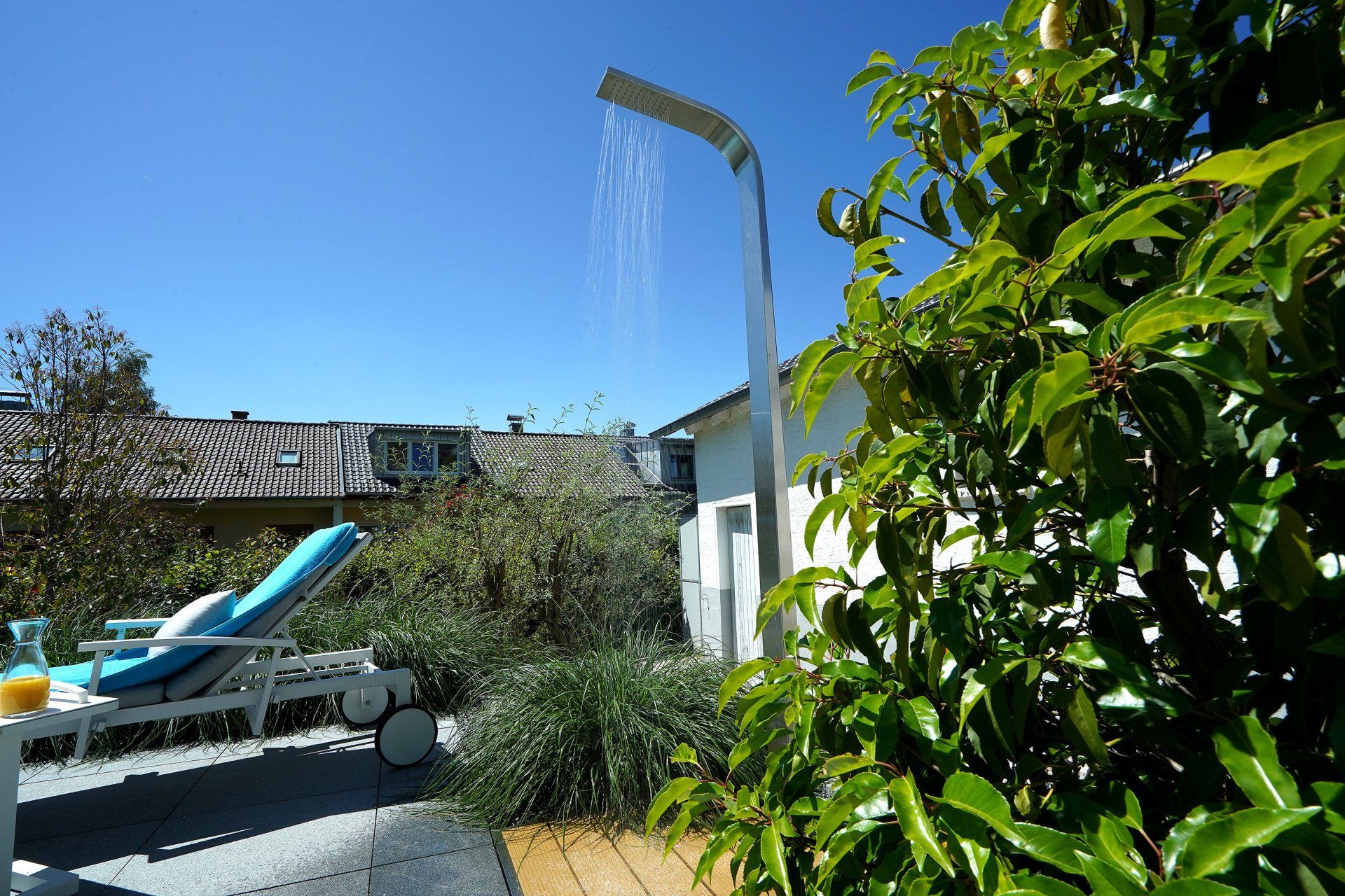 Gartendusche in der Ortenau