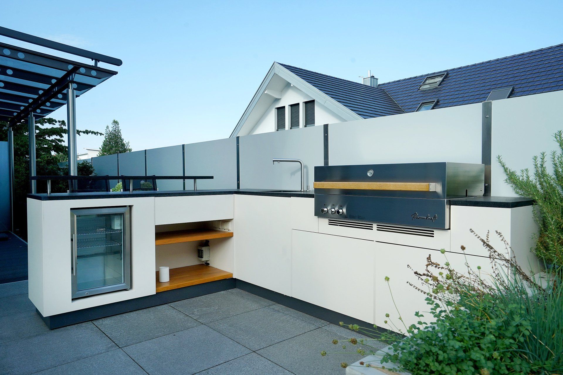 Außenküche im Garten