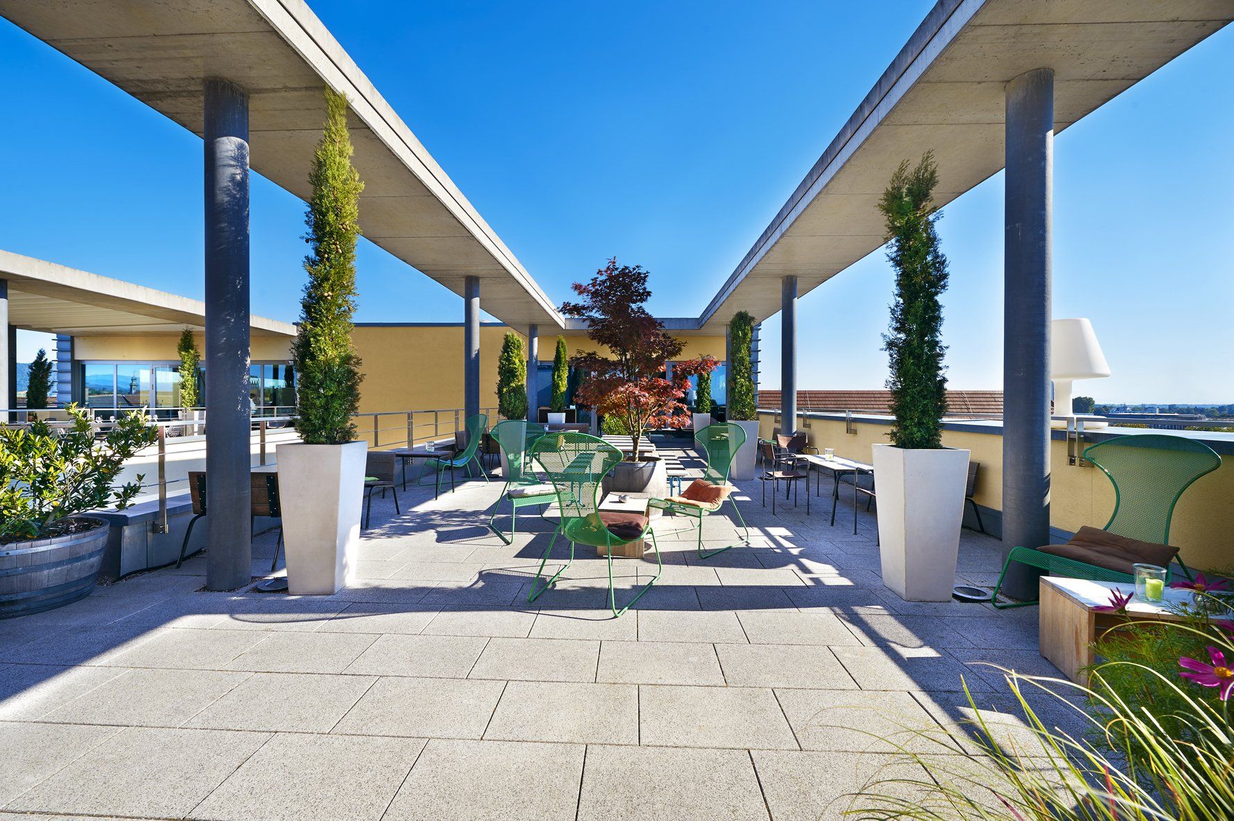 Dachterrasse Schoellmanns Offenburg