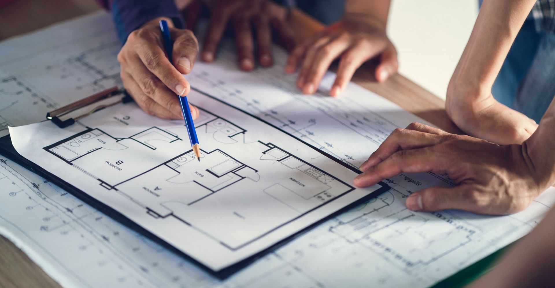 Planung, Bauplanung. Projektplanung, Innenausbau, Aussenausbau