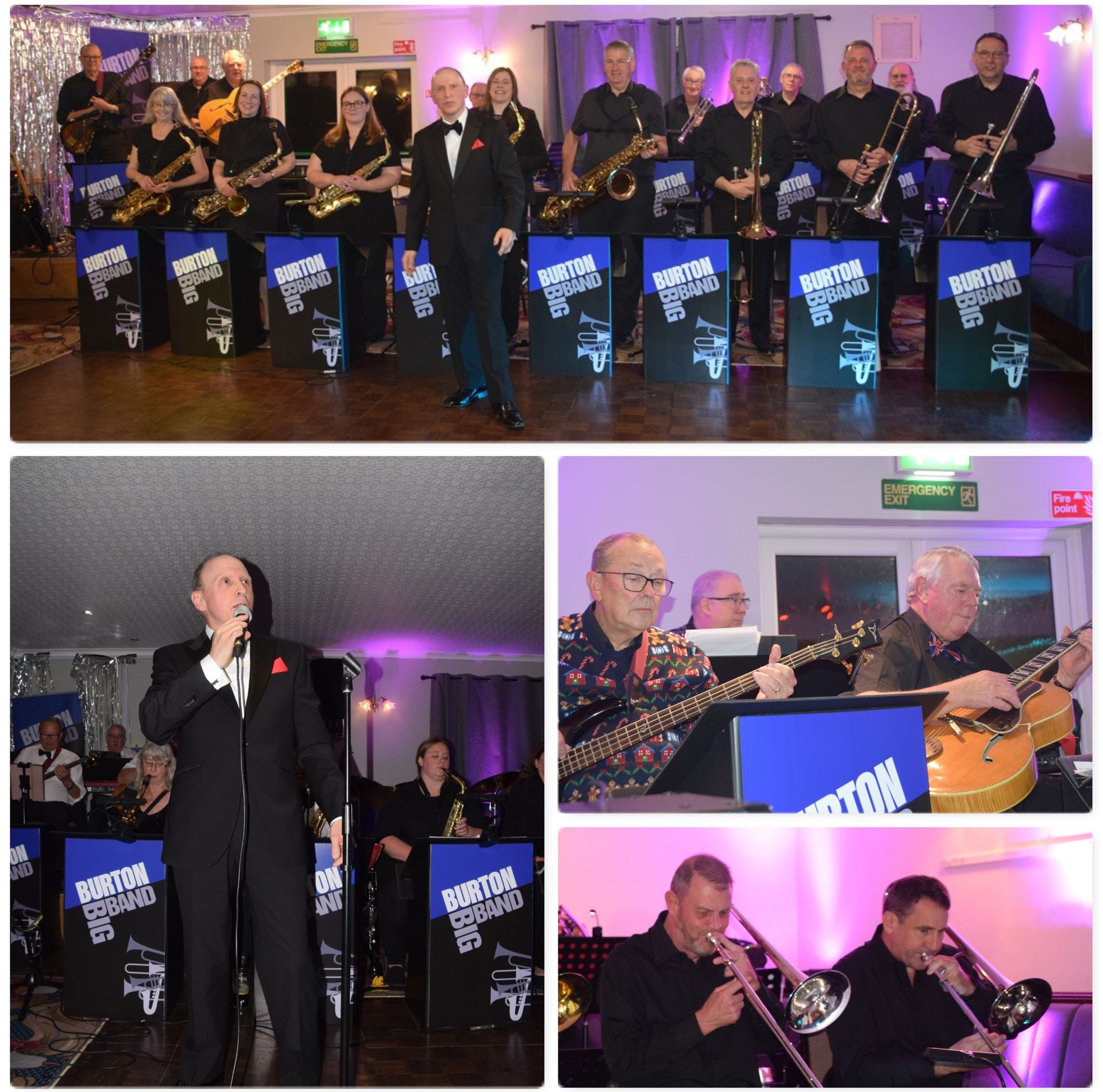 Burton Big Band montage Burton Big Band montage