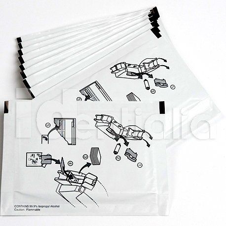Cartões de limpeza de álcool para impressoras Datacard 548714-001 Cartões de limpeza de álcool para impressoras Datacard 548714-001