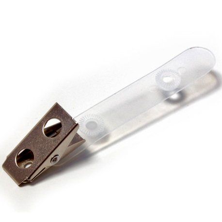 Pinça cocodrilo metálica para pendurar cartão BYS-17 Pinça cocodrilo metálica para pendurar cartão BYS-17