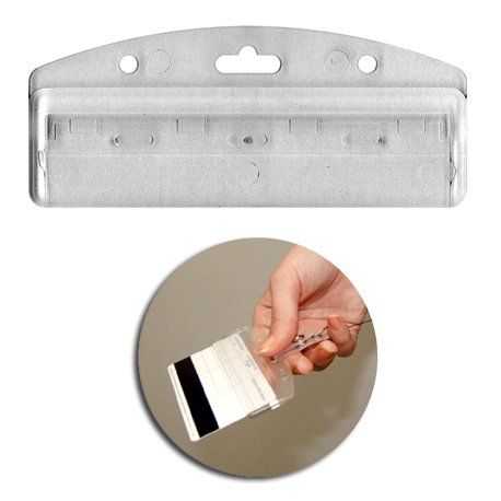 Porta tarjeta rígido horizontal para tarjetas de banda magnética BYS-77 Porta tarjeta rígido horizontal para tarjetas de banda magnética BYS-77