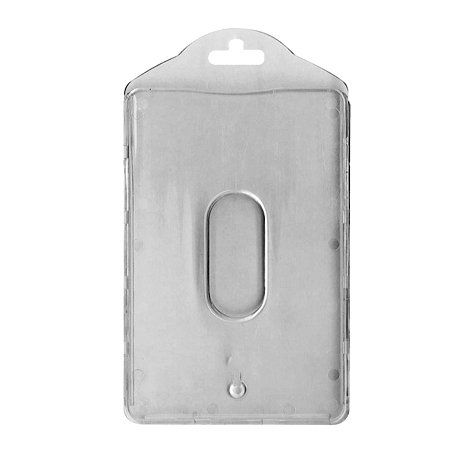 Porta tarjeta rígido vertical de policarbonato BYS-79V Porta tarjeta rígido vertical de policarbonato BYS-79V