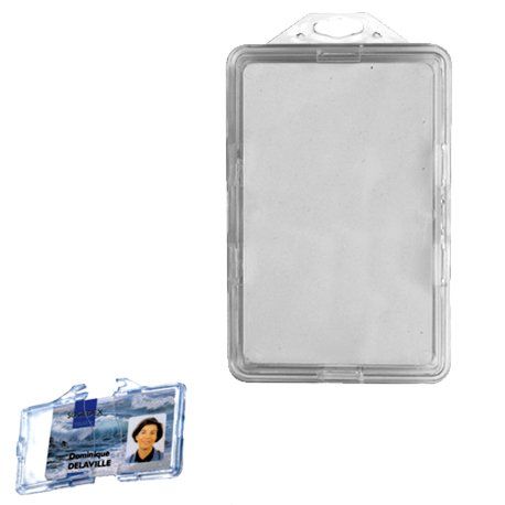 Porta tarjeta rígido vertical de poliestireno alta seguridad BYS-90V Porta tarjeta rígido vertical de poliestireno alta seguridad BYS-90V