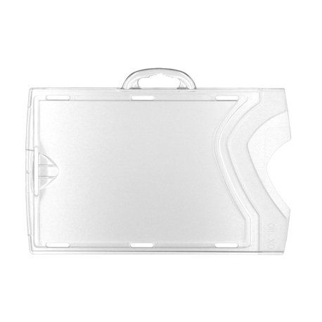 Porta tarjeta rígido horizontal de policarbonato BYX-140 Porta tarjeta rígido horizontal de policarbonato BYX-140