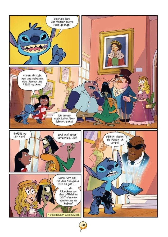 Agent Stitch – Völlig verkohlt! Beispielseite von Rosa La Barbara