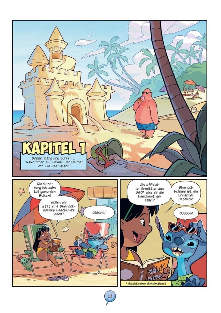 Agent Stitch – Eine Flut von Feinden Beispielseite von Arianna Rea & Silvia De Ventura